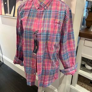 Vineyard Vines Mens shirt size L sailor vacation resort